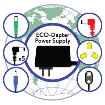 Power-All® ECO-Dapter® 9 V / 3000 mA – BASIC KIT (Includes Daisy Chain and Adapter Cables)