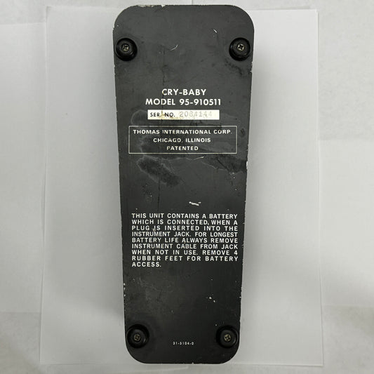 Cry Baby Wah 95-910511 (B-STOCK)