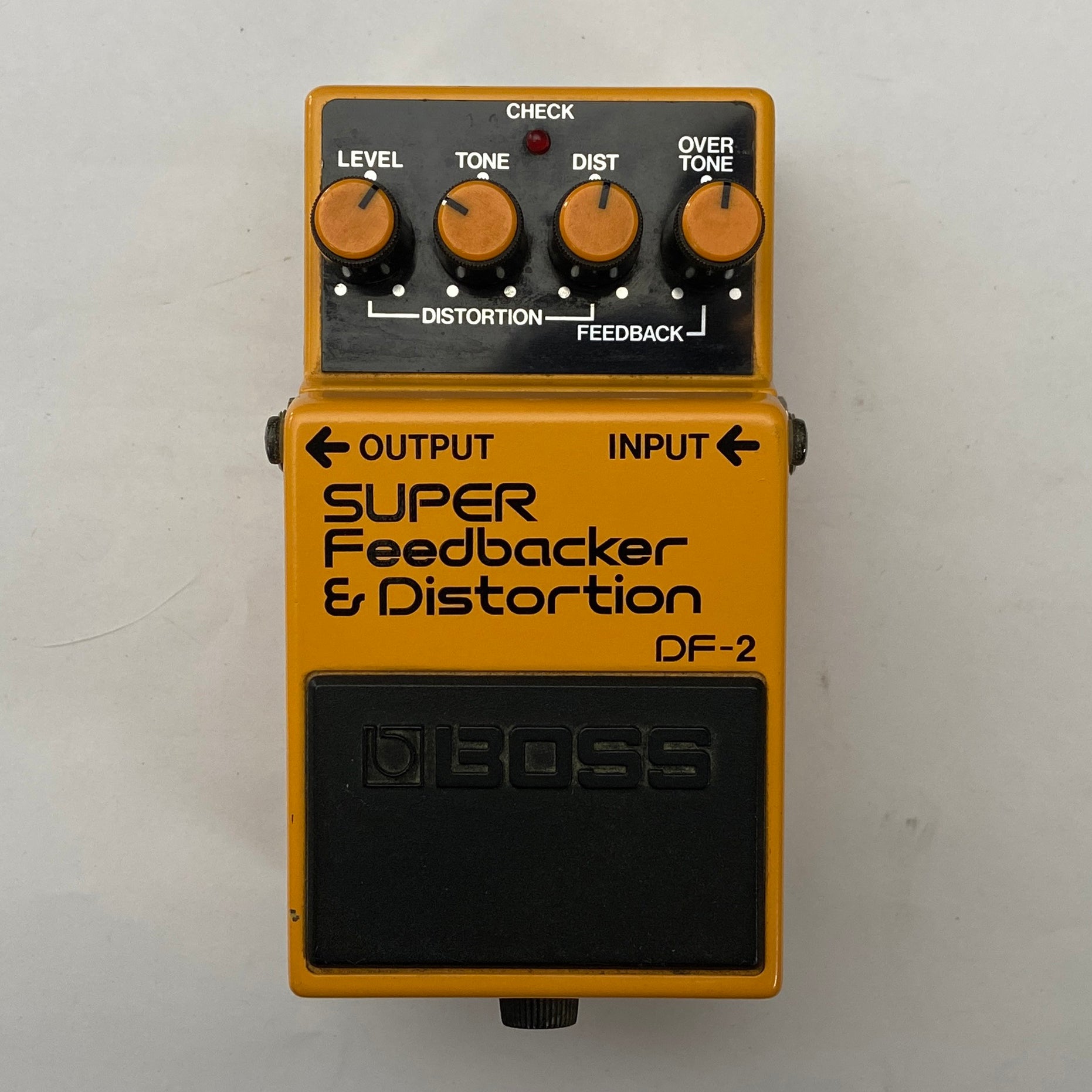 【得価再入荷】BOSS DF-2 SUPER Feedbacker & Distortion 日本製　作動品　ACA電源 ディストーション