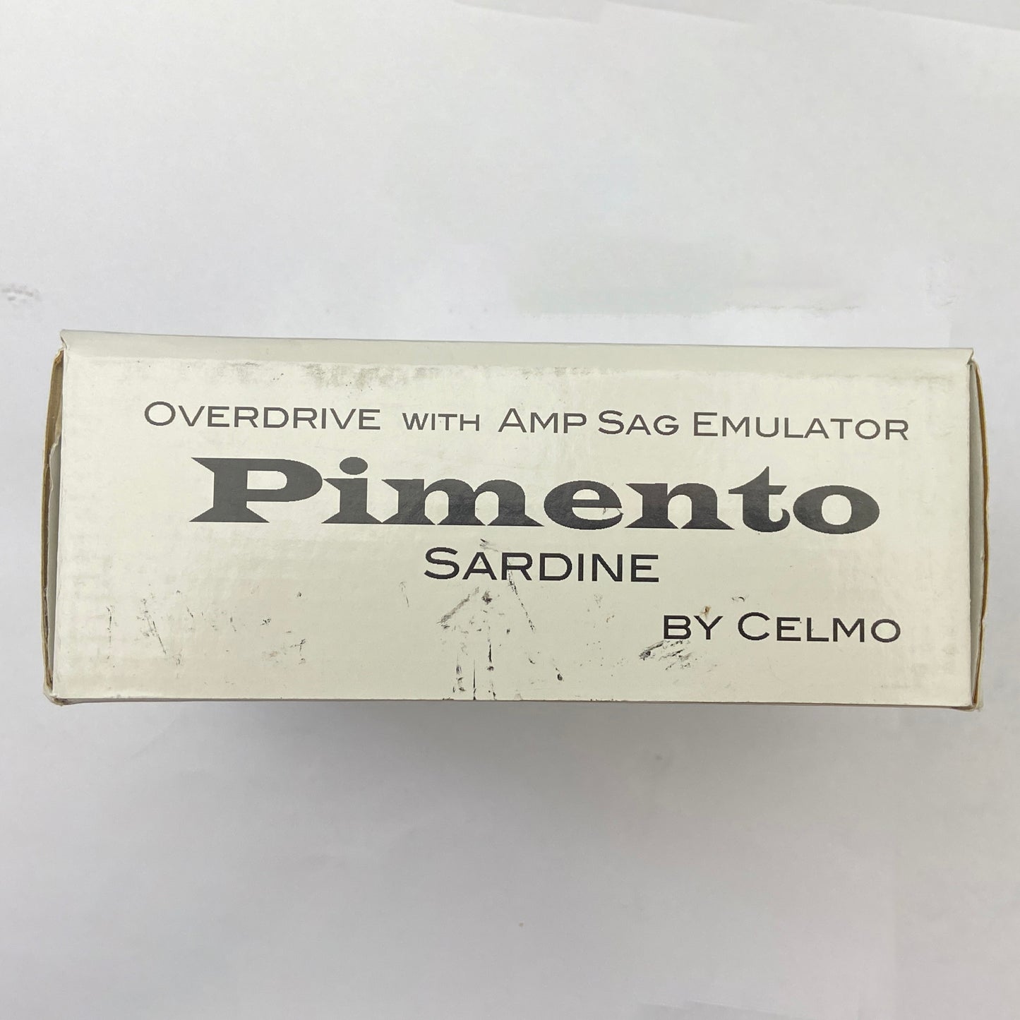 CELMO Pimento Sardine Can Overdrive with Amp Sag Emulation (B-STOCK)