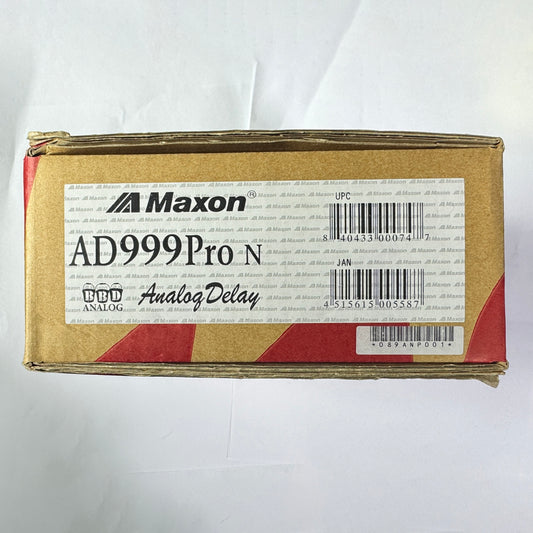 MAXON AD999Pro Analog Delay Pro SERIAL #1, FIRST IN U.S. (B-STOCK)