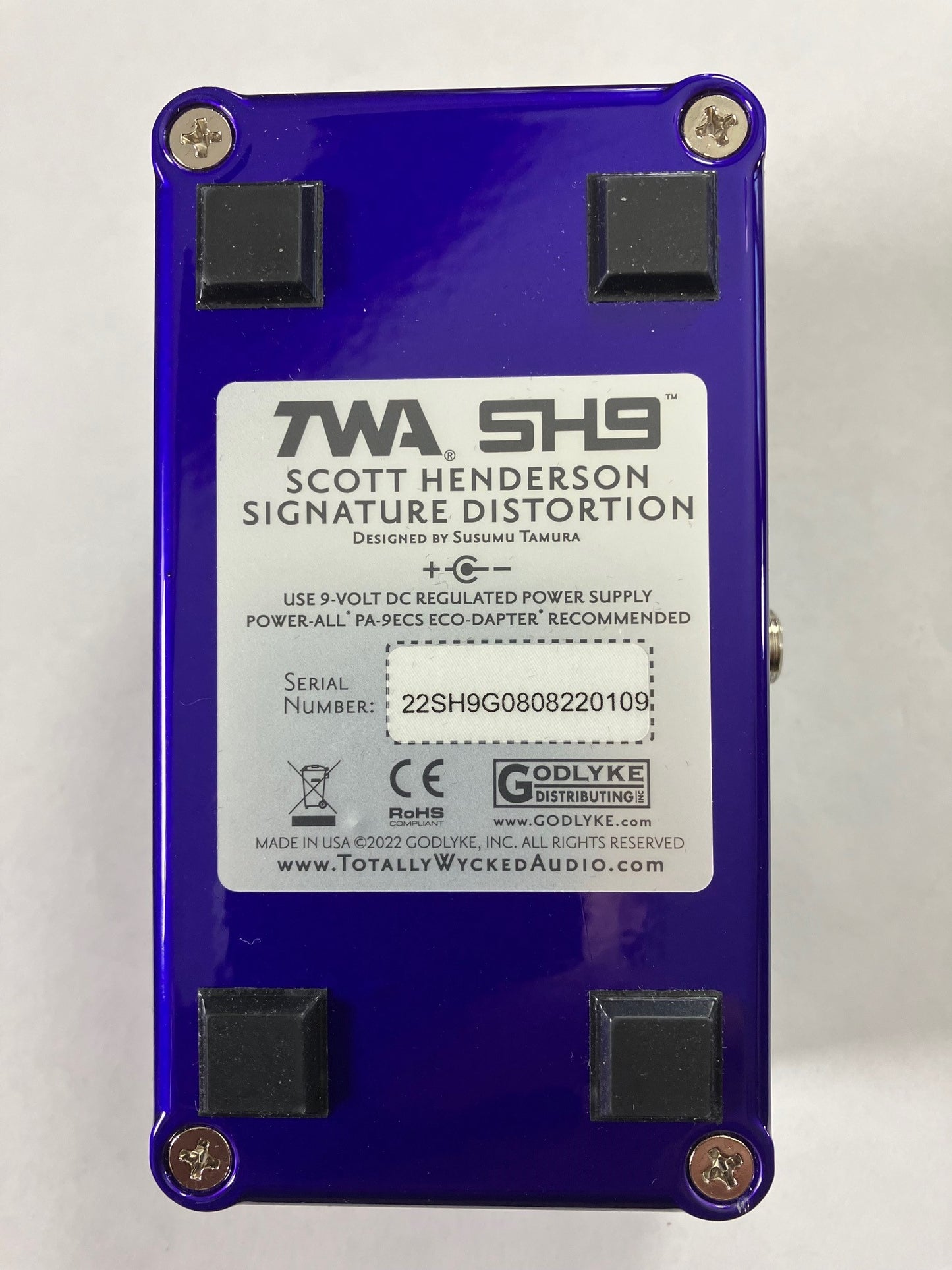 TWA SH9™ Scott Henderson signature distortion <p>(B-STOCK)</p>