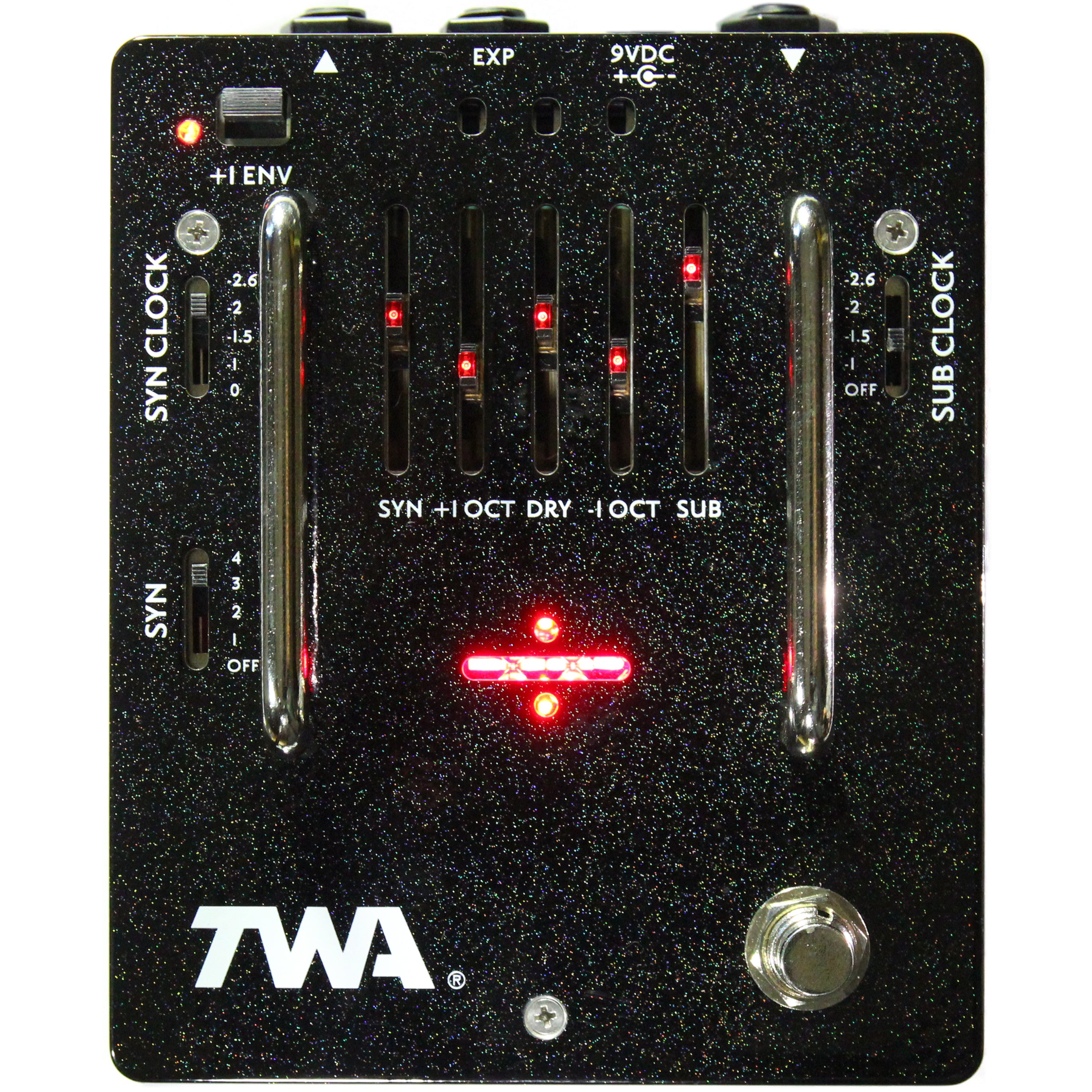 oktav pedal TWA Great Divide Mk. II Synth Octaver Effects Pedal