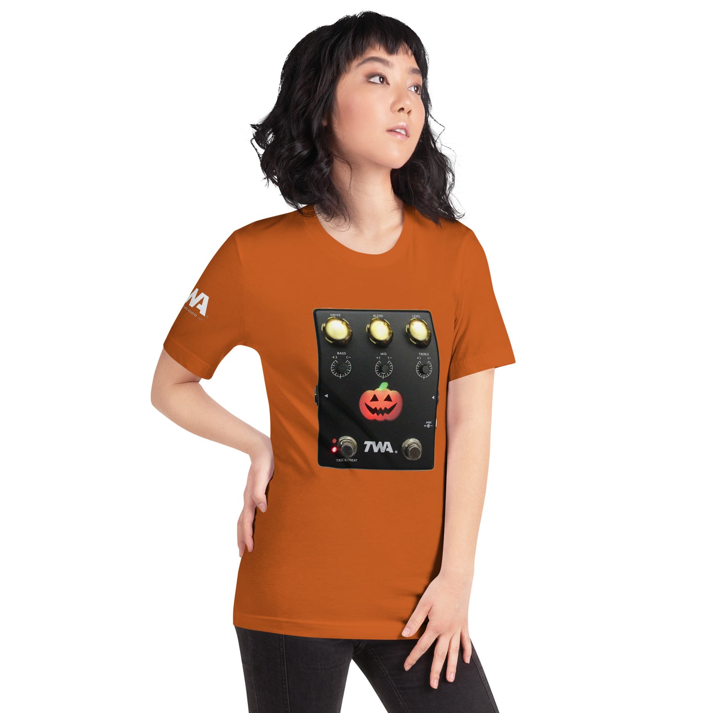TWA Octoverdrive pedal t-shirt