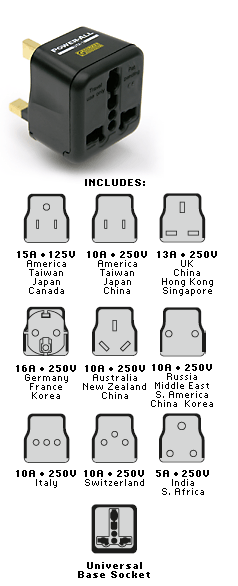 UNIVERSAL TRAVEL ADAPTOR (UTA-1)