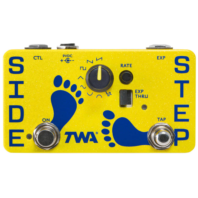guitar transpose pedal TWA Side Step - LFO control for your Expression pedal!