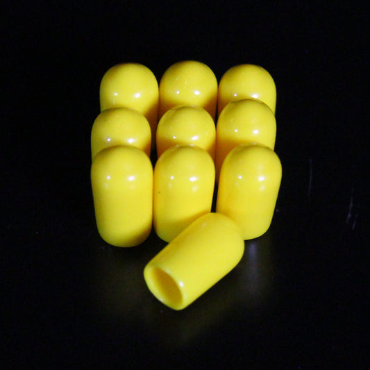 Power-All Insulator Cable Caps DC for Daisy Chain and Guitar Effects by Godlyke. Ten Pack for Protecting from Power Shorts.