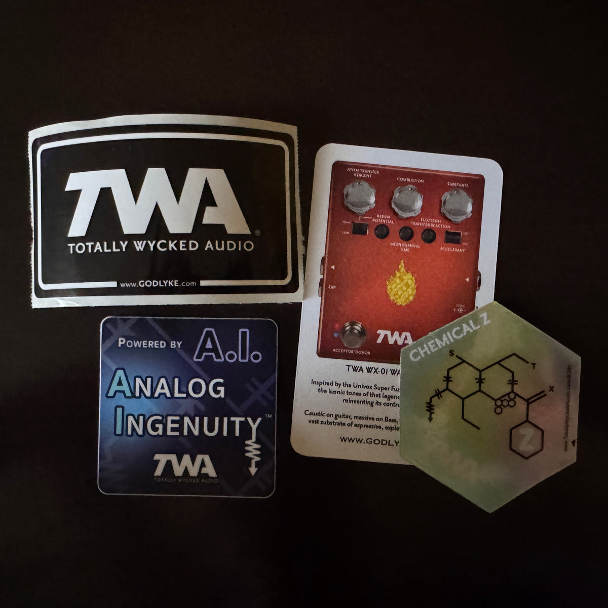 TWA Sticker Pack (pack of four)