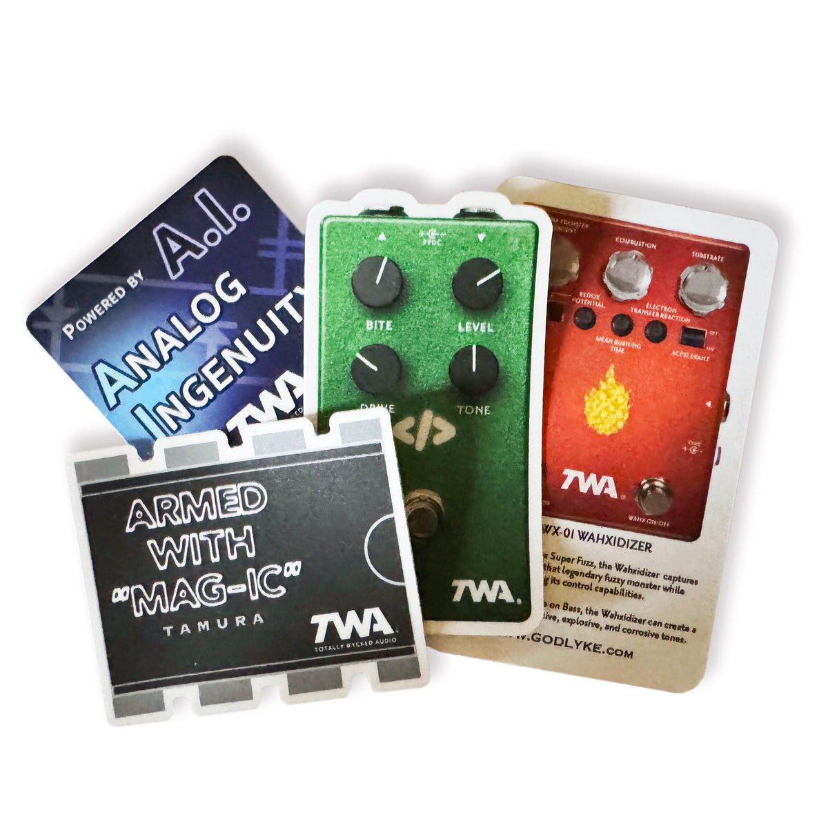 TWA Sticker Pack (pack of four)