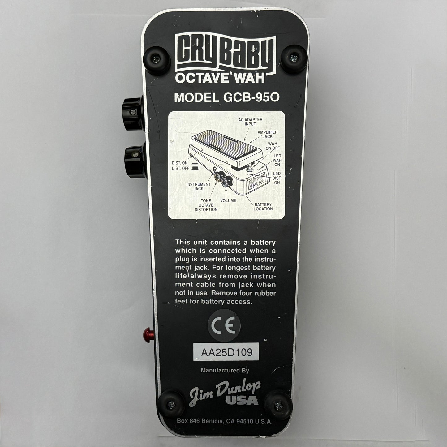 Crybaby Octave Wah GCB-950 (B-STOCK)