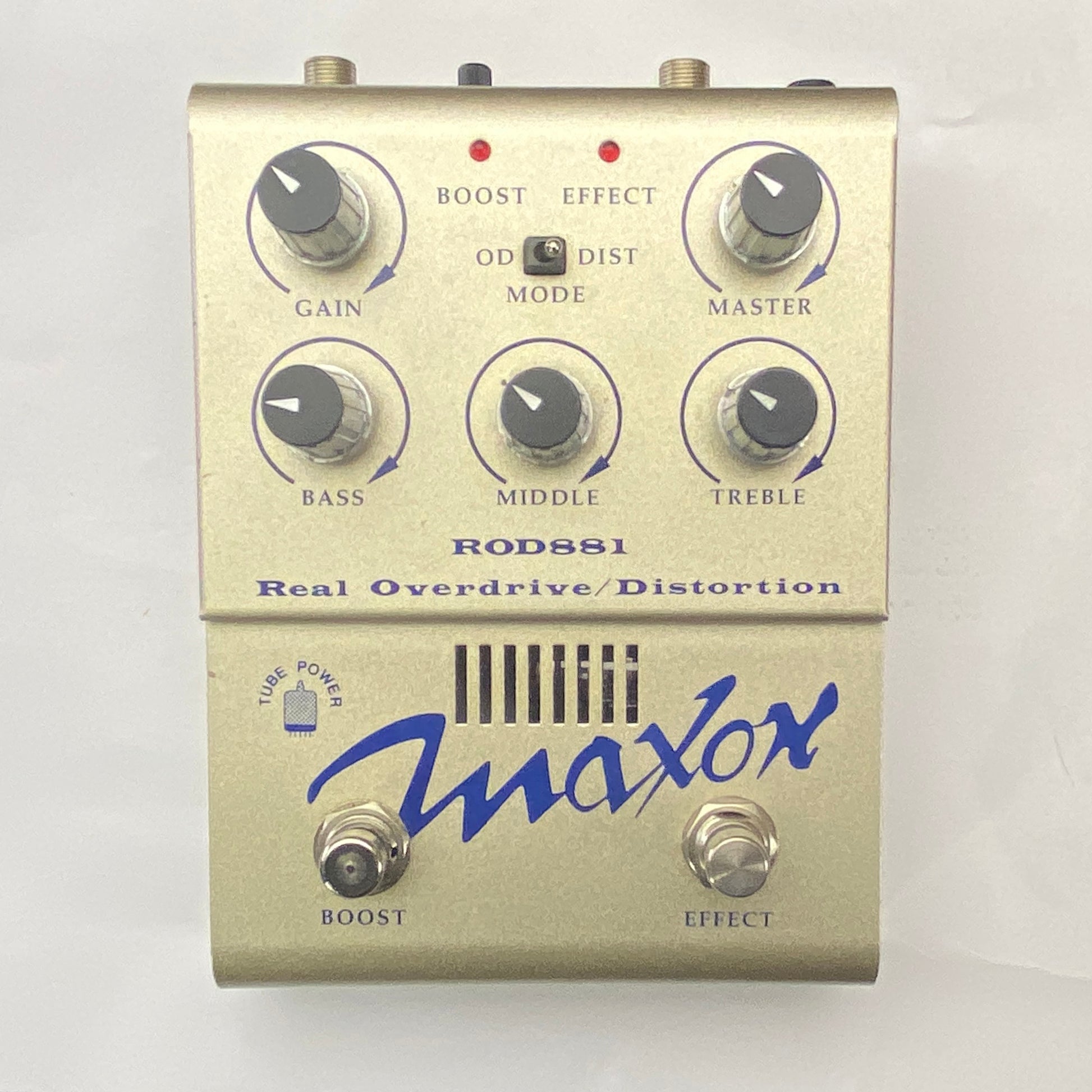 overdrive pedal with tube Maxon ROD880 Real Tube Overdrive, (B-STOCK)