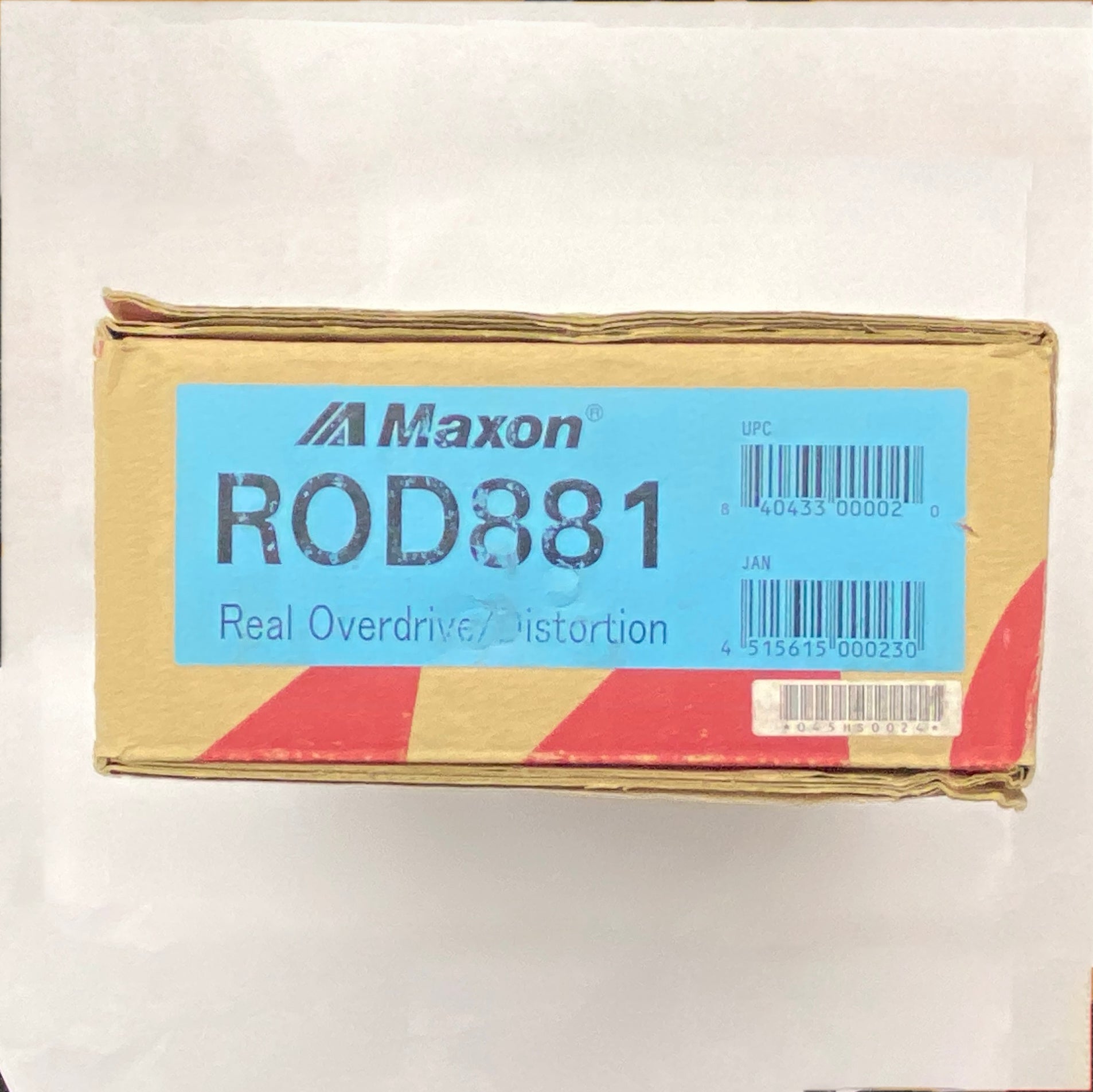 Maxon ROD880 Real Tube Overdrive, (B-STOCK)