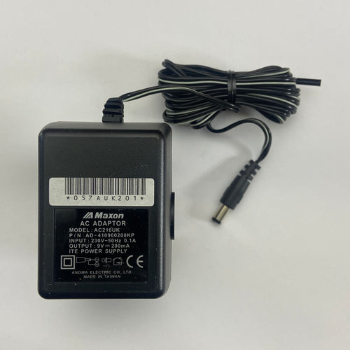 MAXON AC210UK 9vdc UK Power Supply<p>(B-STOCK)</p>