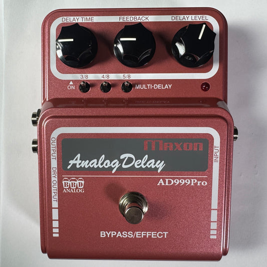 MAXON AD999Pro Analog Delay Pro SERIAL #1, FIRST IN U.S. (B-STOCK)