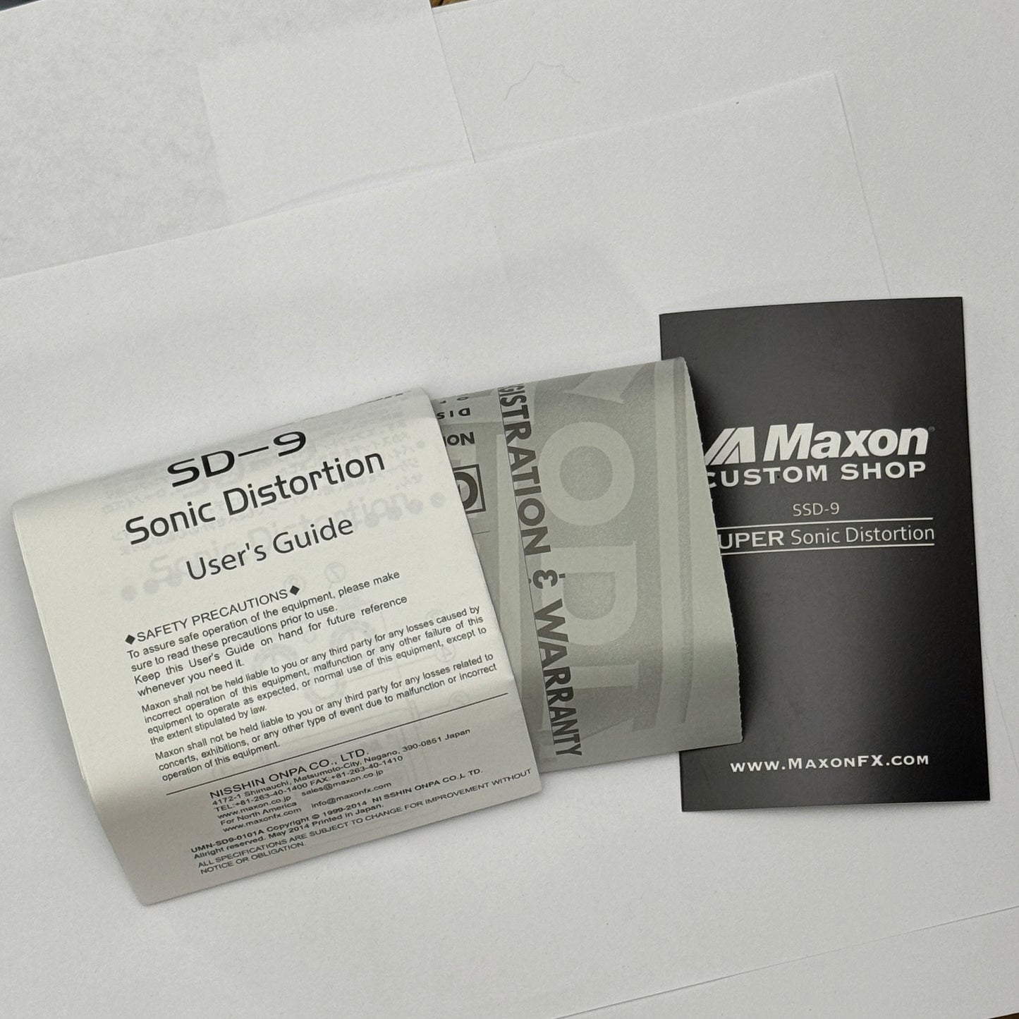 Maxon SUPER SONIC DISTORTION (SSD-9) (B-STOCK)