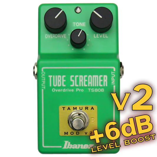 TAMURA-MOD v2 LEVEL BOOST TS808 Tube Screamer (TS808TMB2)