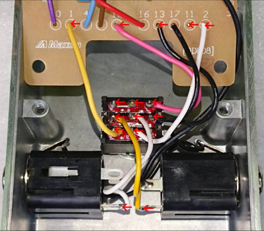 Maxon OD808 Standard True Bypass (S-TBS) Mod