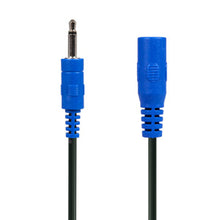 Load image into Gallery viewer, CABLE - BLUE 3.5 MM PHONE PLUG EXTENSION JUMPER