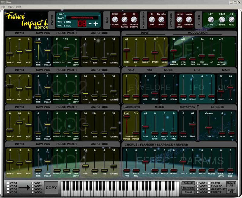 FUTURE IMPACT BASS SYNTHESIZER